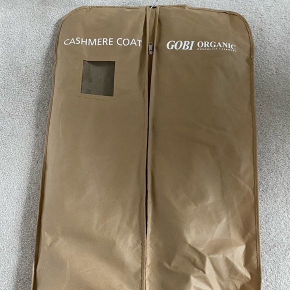 100% Cashmere button down coat by Gobi Organic. Made in Mongolia. Small - Picture 3 of 3